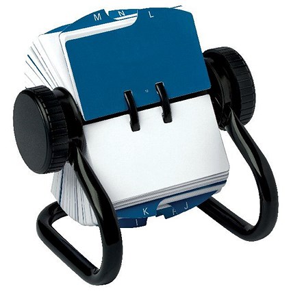 Rolodex Classic 500 Rotary Card File Black