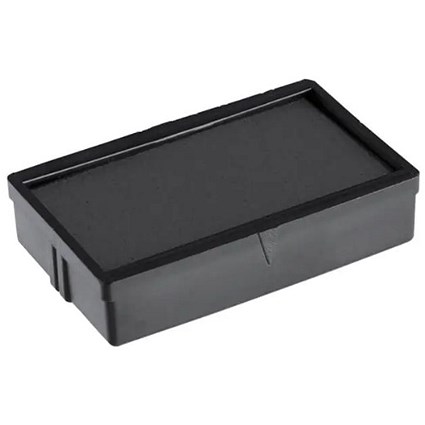 Colop E/10 Replacement Ink Pad, Black, Pack of 2