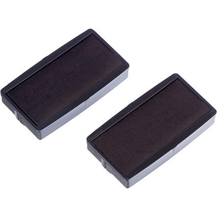 Colop E/20 Replacement Ink Pad, Black, Pack of 2