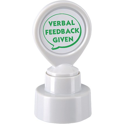 Colop Motivational Stamp - Verbal Feedback Given