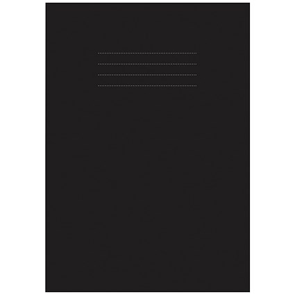 Nu Education Sketchbook, A4, Black, Pack of 50