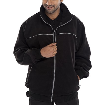 Beeswift Endeavour Fleece, Black, 3XL