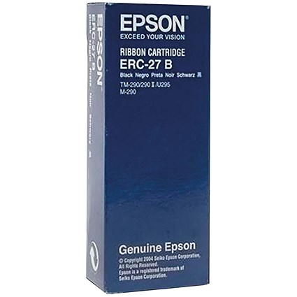 Epson ERC27B Ribbon Cartridge Black C43S015366