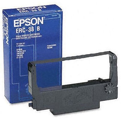 Epson ERC38BR Black/Red Ribbon Cartridge for TM-300/U300/U210D/U220/U230