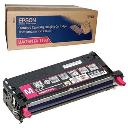 Epson S051163 Magenta Laser Toner Cartridge