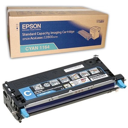 Epson S051164 Cyan Laser Toner Cartridge