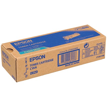 Epson AcuLaser C2900N Cyan Laser Toner Cartridge