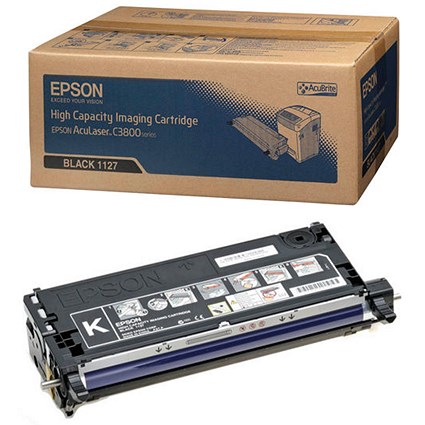 Epson AcuLaser C3800 Black High Yield Laser Toner Cartridge