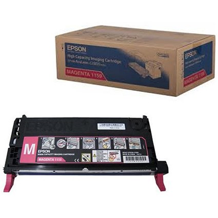 Epson S051159 Magenta High Yield Laser Toner Cartridge