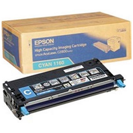 Epson S051160 Cyan High Yield Laser Toner Cartridge Epson S051160 Cyan High Yield Laser Toner Cartridge