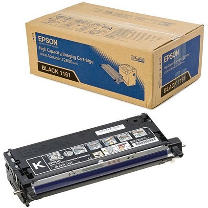 Epson S051161 Black High Yield Laser Toner Cartridge