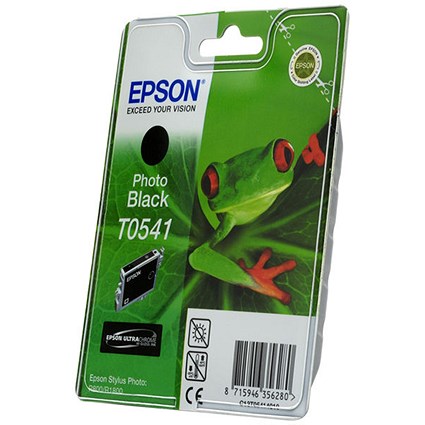 Epson T0541 Photo Black Inkjet Cartridge C13T05414010, T0541