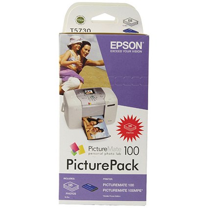 Epson T5734 Picture Pack - Includes T5730 Photo Cartridge and Paper