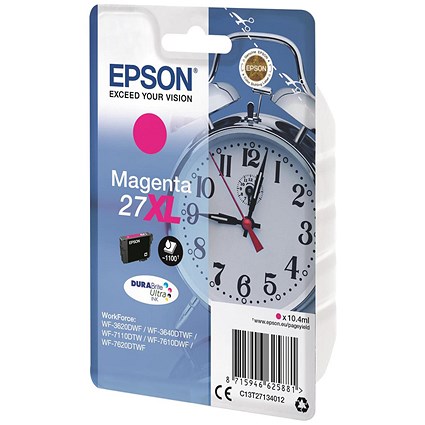 Epson 27XL Magenta High Yield Inkjet Cartridge