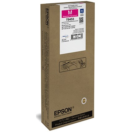 Epson T9453 XL Ink Supply Unit For WF-C52xx/WF-C57xx Series Magenta C13T945340