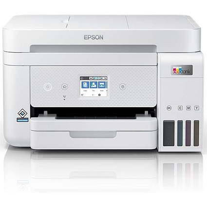 Epson EcoTank ET-4856 A4 Wireless Multifunction Colour Inkjet Printer, White