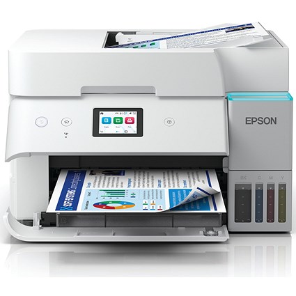 Epson EcoTank ET-4956 Wireless Colour 4-in-1 Inkjet Printer C11CL40403CA