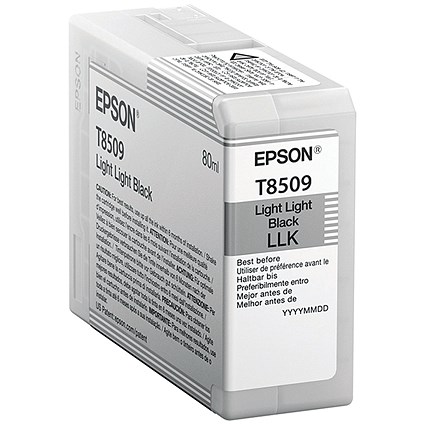 Epson T8509 Ink Cartridge Light Light Black C13T850900