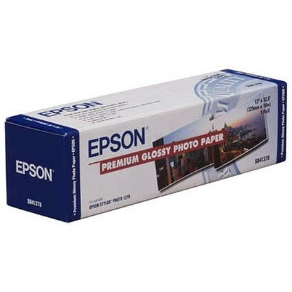 Epson Glossy Photo Paper Roll, 166gsm, 24in x 30.5m - C13S041390