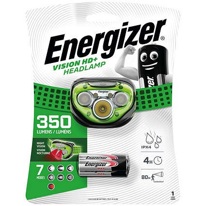 Energizer Vision HD Plus Headlight 3AAA