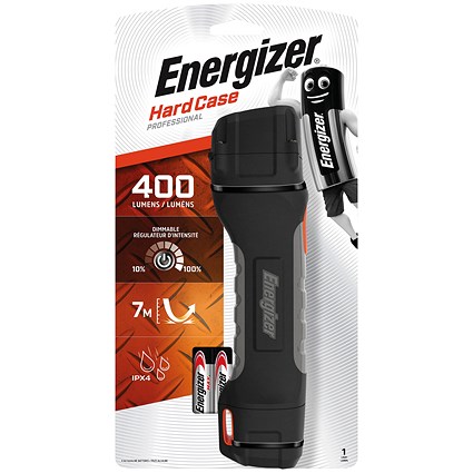 Energizer Hardcase Pro 4xAA Torch Plus Batteries 630060