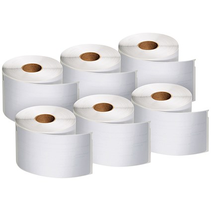 Dymo 99014 LabelWriter Thermal Shipping Labels, Black on White, 54x101mm, 220 Labels Per Roll, Pack of 6 Dymo 99014 LabelWriter Thermal Shipping Labels, Black on White, 54x101mm, 220 Labels Per Roll, Pack of 6