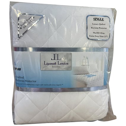 Quilted Waterproof Mattress Protector Single (Pack of 16)
