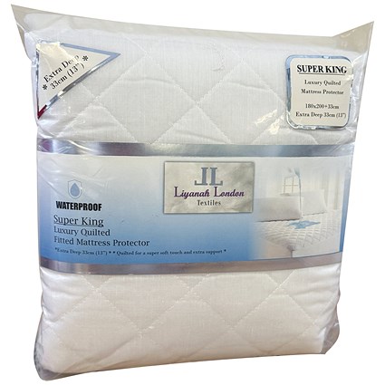 Quilted Waterproof Mattress Protector Super King (Pack of 10)