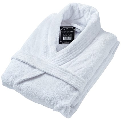 Terry Shawl Collar Bath Robe 400gsm (Pack of 10)