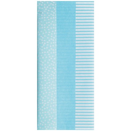 Blue Baby Tissue Paper (Pack of 12)