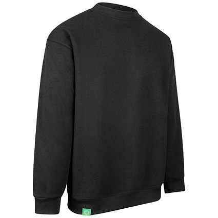 Envirowear Recyclable Sweatshirt, Black, Small