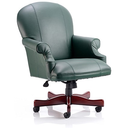Condor Leather Executive Chair - Green