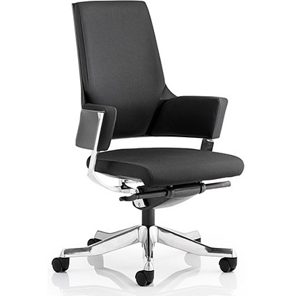 Enterprise Executive Medium Back Chair - Black