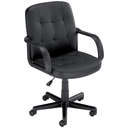 Hugo Managers Chair - Black