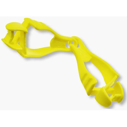 Ergodyne Squids 3400 Grabber Dual Clip Mount, Yellow