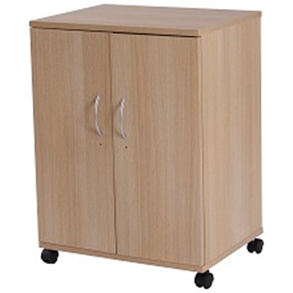 Retro Low Cupboard - Oak