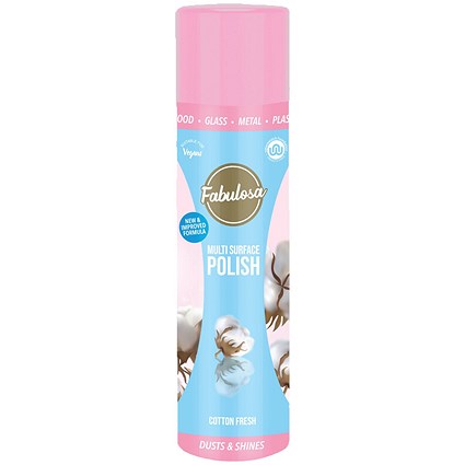 Fabulosa Furniture Polish Cotton 300ml Pack of 12