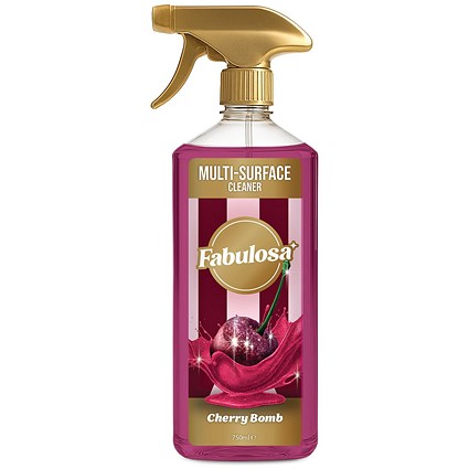 Fabulosa Multi-Purpose Spray Cherry Bomb 750ml Pack of 9