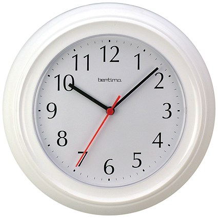 Acctim Wycombe Wall Clock - White