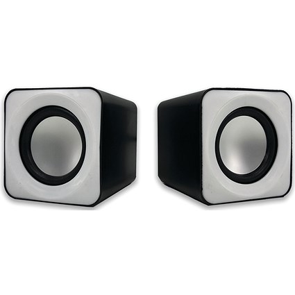 Connekt Gear Portable Mini USB Speakers, Black