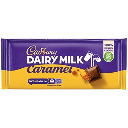 Cadbury Dairy Milk Chocolate Caramel Bar - 120g