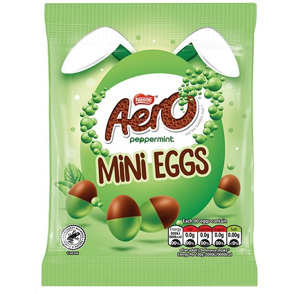 Nestle Aero Peppermint Mini Egg Bag 70g