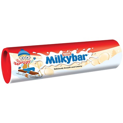Nestle Milkybar White Chocolate Buttons Giant Tube - 80g