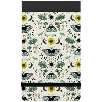 Silvine Pocket Modern Prints Notebook,127x82mm Silvine Pocket Modern Prints Notebook,127x82mm