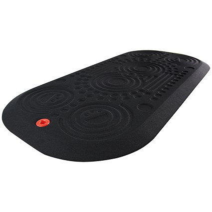 Floortex AFS-TEX System 3000X Anti-fatigue Mat 500x1000mm Midnight Black Floortex AFS-TEX System 3000X Anti-fatigue Mat 500x1000mm Midnight Black