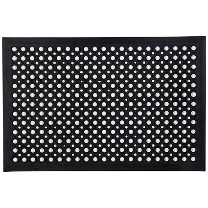 Doortex Open Top Anti-Fatigue Mat, 800x1200mm, Black Doortex Open Top Anti-Fatigue Mat, 800x1200mm, Black
