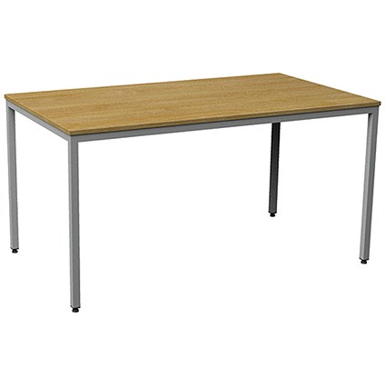 Flexi Table, Rectangular, 1400mm Wide, Oak