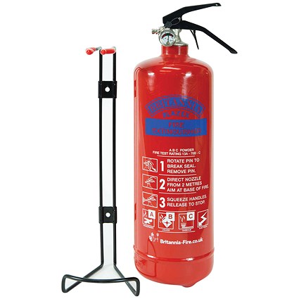 Fireking ABC Powder Fire Extinguisher, 1kg