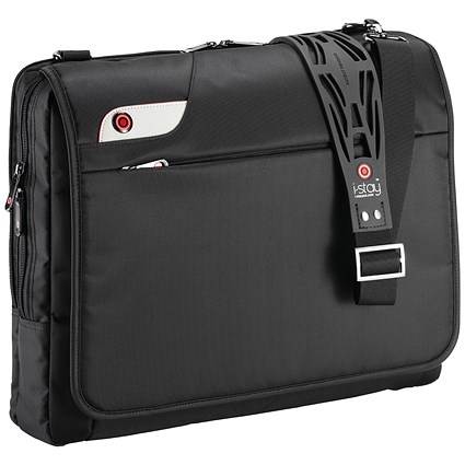 i-stay Laptop Messenger Bag, For up to 15.6 Inch Laptops, Black i-stay Laptop Messenger Bag, For up to 15.6 Inch Laptops, Black