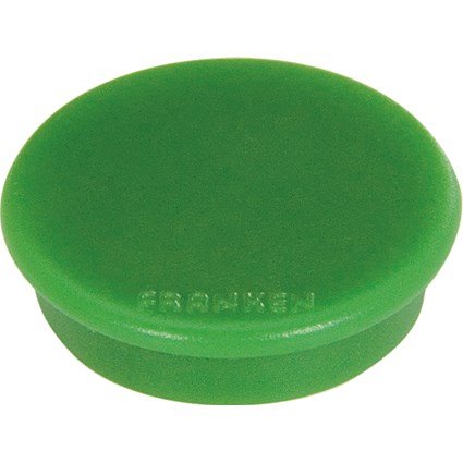 Franken Magnet, 13mm, Green, Pack of 10